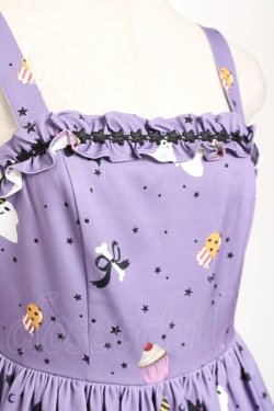 画像4: axes femme kawaii / ハロウィンナイトジャンパースカート M ラベンダー Y-26-01-09-080-AX-OP-SZ-ZY