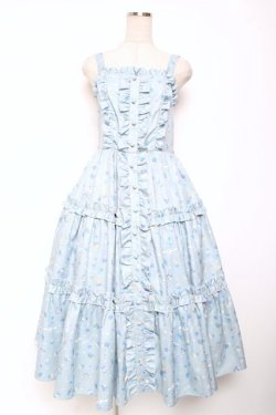 画像1: axes femme kawaii / シナモロールコラボジャンスカ M サックス Y-26-01-09-081-AX-OP-SZ-ZY