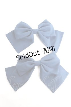 画像1: LIEF / リボンクリップSET  紺 Y-26-01-09-011-LO-AC-SZ-ZT445-F004