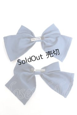 画像2: LIEF / リボンクリップSET  紺 Y-26-01-09-011-LO-AC-SZ-ZT445-F004