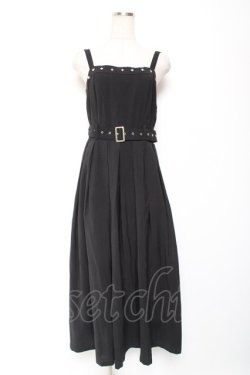 画像1: axes femme / スタッズジャンスカ F 黒 Y-26-01-09-086-AX-OP-SZ-ZY