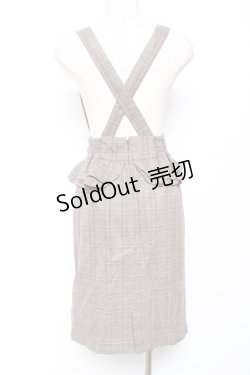 画像2: Secret Honey / チェックタイトスカート  ブラウン Y-26-01-09-088-CA-SK-AS-ZT358