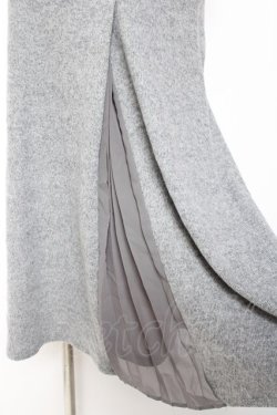 画像3: axes femme / バックリボンチュニック M グレー Y-26-01-09-089-AX-OP-SZ-ZY