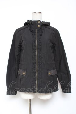 画像1: axes femme / フェミニンマウンテンパーカー Ｍ 黒 Y-26-01-09-093-AX-JA-SZ-ZY