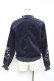 画像2: axes femme / 刺繍入りコールテンブルゾン M 紺 Y-26-01-09-094-AX-JA-SZ-ZY (2)
