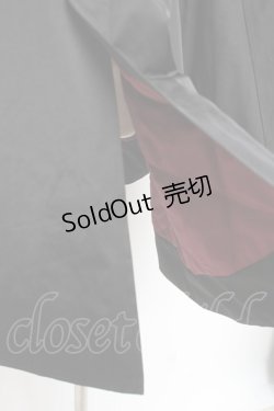 画像4: Deorart / ファイヤーマンバックルフード付マントコート M 黒 Y-26-01-09-116-PU-CO-SZ-ZY