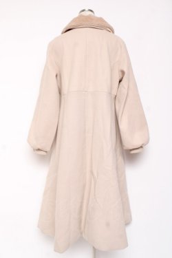 画像3: m petit by misako / AM*リボンコート LL 中白 Y-26-01-09-117-LO-JA-SZ-ZY