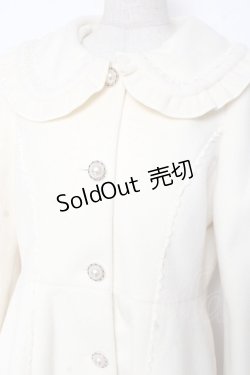 画像5: axes femme kawaii / ケープ付きロングコート M 生成り Y-26-01-09-120-AX-CO-SZ-ZY