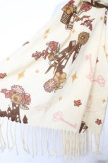 画像2: axes femme / ストール   Y-26-01-09-016-AX-BL-SZ-ZT578 (2)