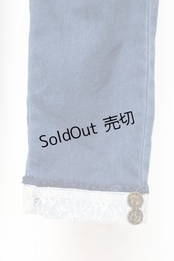 画像4: axes femme / エッフェル塔刺繍デニムパンツ M ウォッシュ Y-26-01-09-129-AX-PA-SZ-ZY