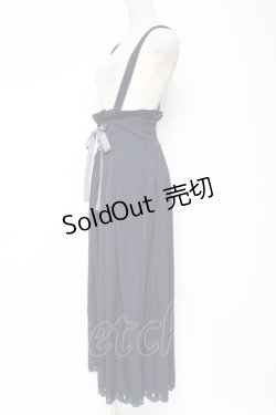 画像2: axes femme POETIQUE / トランプ刺繍サス付パンツ M 紺 Y-26-01-09-133-AX-PA-SZ-ZY