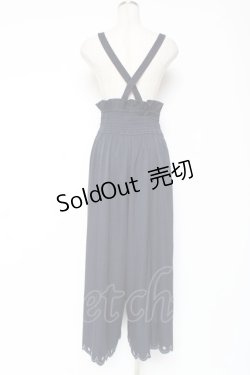 画像3: axes femme POETIQUE / トランプ刺繍サス付パンツ M 紺 Y-26-01-09-133-AX-PA-SZ-ZY