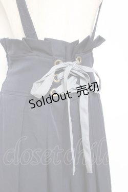 画像4: axes femme POETIQUE / トランプ刺繍サス付パンツ M 紺 Y-26-01-09-133-AX-PA-SZ-ZY