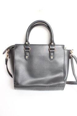 画像3: axes femme / チャーム付きミニショルダー  黒 Y-26-01-09-018-AX-BG-SZ-ZY