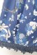 画像4: axes femme / ローズリース柄スカート F 紺 Y-26-01-09-142-AX-SK-SZ-ZY (4)