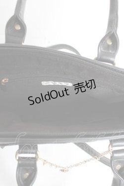 画像4: axes femme / チャーム付きミニショルダー  黒 Y-26-01-09-018-AX-BG-SZ-ZTK021