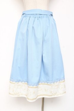 画像2: axes femme POETIQUE / シナモロール/イチゴスカート M サックス Y-26-01-09-146-AX-TO-SZ-ZY