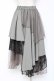 画像2: axes femme / 異素材イレヘムロングスカート F グリーン Y-26-01-09-158-AX-SK-SZ-ZY (2)