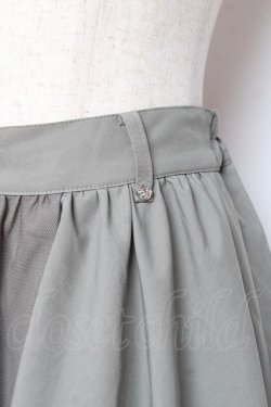 画像3: axes femme / 異素材イレヘムロングスカート F グリーン Y-26-01-09-158-AX-SK-SZ-ZY