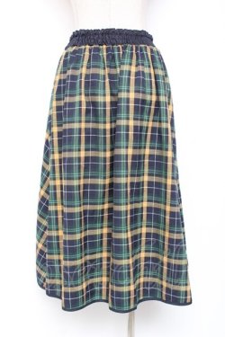 画像2: axes femme POETIQUE / リボンベルトデザインスカート M 紺 Y-26-01-09-161-AX-SK-SZ-ZY