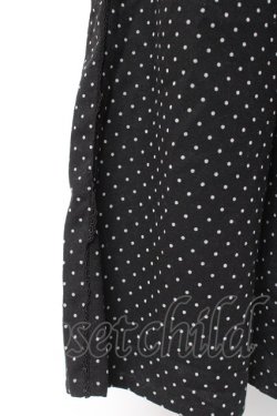 画像4: axes femme / リボン付きドット柄ワイドパンツ M 黒 Y-26-01-09-163-AX-PA-SZ-ZY