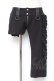 画像1: Na+H / Elegunt Punk!パンツ  ブラック Y-26-01-09-165-PU-PA-SZ-ZY (1)