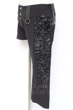 画像2: Na+H / Elegunt Punk!パンツ  ブラック Y-26-01-09-165-PU-PA-SZ-ZY