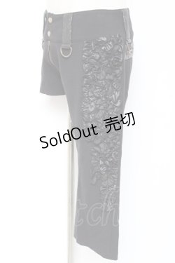 画像2: Na+H / Elegunt Punk!パンツ  ブラック Y-26-01-09-165-PU-PA-SZ-ZY