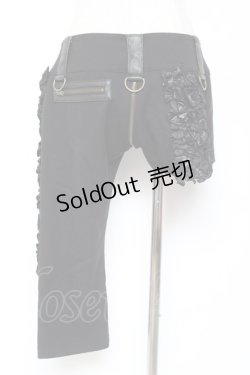 画像3: Na+H / Elegunt Punk!パンツ  ブラック Y-26-01-09-165-PU-PA-SZ-ZY