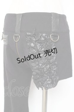 画像4: Na+H / Elegunt Punk!パンツ  ブラック Y-26-01-09-165-PU-PA-SZ-ZY