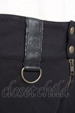 画像5: Na+H / Elegunt Punk!パンツ  ブラック Y-26-01-09-165-PU-PA-SZ-ZY