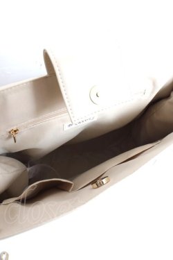 画像5: axes femme / ベルトデザイン配色サッチェル F 生成り Y-26-01-09-022-AX-BG-SZ-ZY