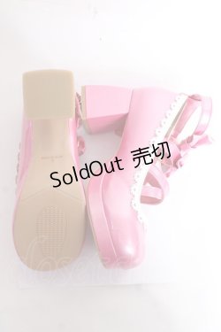 画像6: Chalmiere / ダブルリボンスカラップパンプス L 濃ピンク Y-26-01-09-025-LO-SH-SZ-ZY