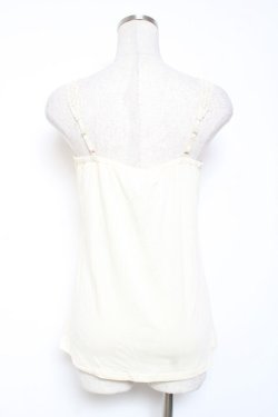 画像3: axes femme / カメオリボンキャミソール M 生成り Y-26-01-09-026-AX-TO-SZ-ZY