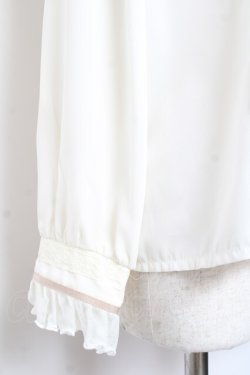 画像3: axes femme POETIQUE / ローズプチリボンブラウス M 生成り Y-26-01-09-028-AX-TO-SZ-ZY