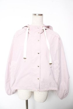 画像1: axes femme / 撥水加工マウンテンパーカー M ピンク Y-26-01-12-038-AX-TO-SZ-ZY