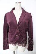 axes femme / スエードジャケット M パープル Y-26-01-12-045-AX-JA-SZ-ZY