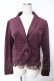 画像1: axes femme / スエードジャケット M パープル Y-26-01-12-045-AX-JA-SZ-ZY (1)