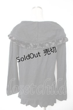 画像2: axes femme / ビジュー付きニット  黒 Y-26-01-12-055-AX-TO-SZ-ZY