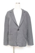 axes femme / ガンクラブチェックジャケット  グレー Y-26-01-12-065-AX-JA-SZ-ZS