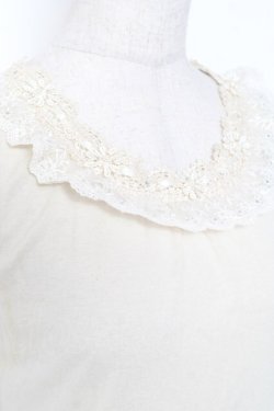 画像4: axes femme / はしごレースタンク  生成り Y-26-01-12-075-AX-TO-SZ-ZY