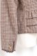画像3: axes femme / ベロア切り替え千鳥格子ジャケット  ブラウン Y-26-01-12-080-AX-TO-SZ-ZY (3)