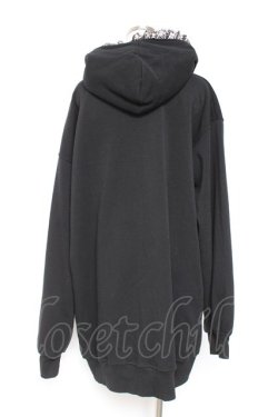 画像2: Ank Rouge / ビジューリボンパーカーop  黒 Y-26-01-12-085-CA-OP-SZ-ZY