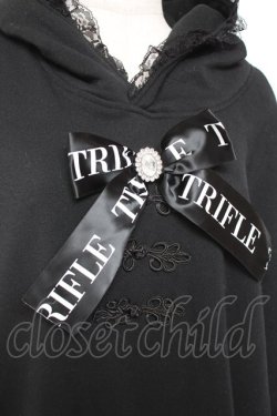 画像3: Ank Rouge / ビジューリボンパーカーop  黒 Y-26-01-12-085-CA-OP-SZ-ZY