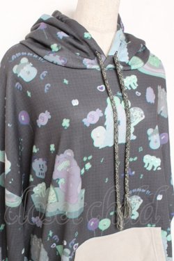 画像5: LAND by MILK BOY / ラブ＆ベアパーカー  ブラック Y-26-01-12-086-PU-TO-SZ-ZY