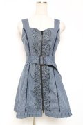 PUTUMAYO / テイルズコラボ ロゼ ハーネスZIPワンピ  ブルー Y-26-01-12-090-PT-OP-AS-ZY