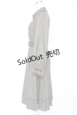 画像2: Innocent World / メランジュヘリンボーンワンピース M ダークグリーン×ショコラ Y-26-01-12-091-IW-OP-SZ-ZT0207C