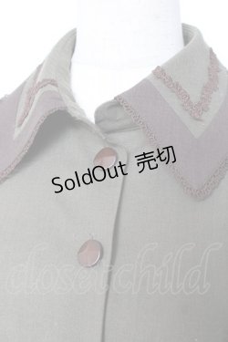 画像4: Innocent World / メランジュヘリンボーンワンピース M ダークグリーン×ショコラ Y-26-01-12-091-IW-OP-SZ-ZT0207C