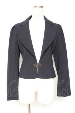 画像1: Sheglit / "Beatrix"ショートジャケット M ブラック Y-26-01-12-092-EL-JA-SZ-ZY