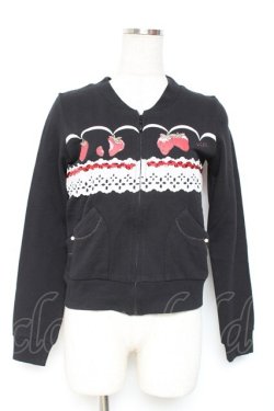 画像1: MILK / Berry Berry スウェット  ブラック Y-26-01-12-098-ML-TO-SZ-ZY